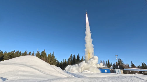 PERSIS Raketenstart