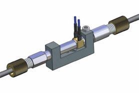 Micro-Jet Inline-Ventil mit Halter Micro-Jet Inline-Ventil mit Halter