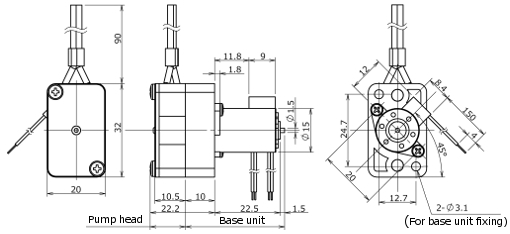 RP-HX Abmessungen