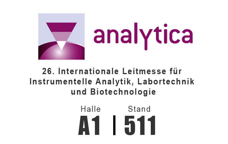 Analytica 2018 - 10. - 13. April in München Analytica 2018 - 10. - 13. April in München